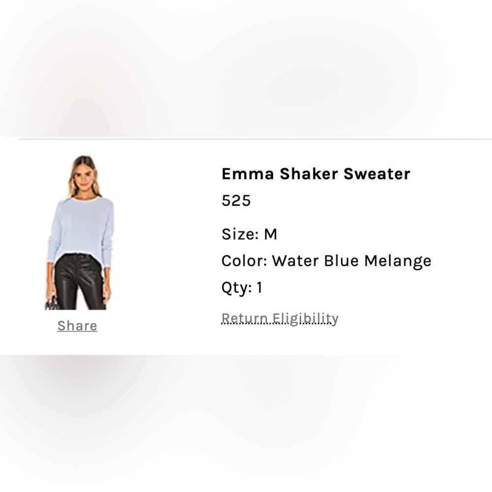 525 America Emma Shaker Sweater